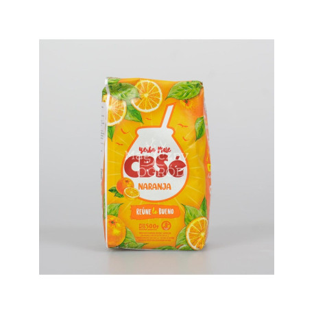 Yerba Mate CBSe Naranja (orange) - 500g