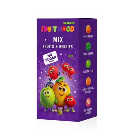 Sergio Fruit Mood Bars Beeren & Früchte ohne zugesetzten Zucker