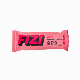 FIZI Keto Erdbeer- und Mandelriegel