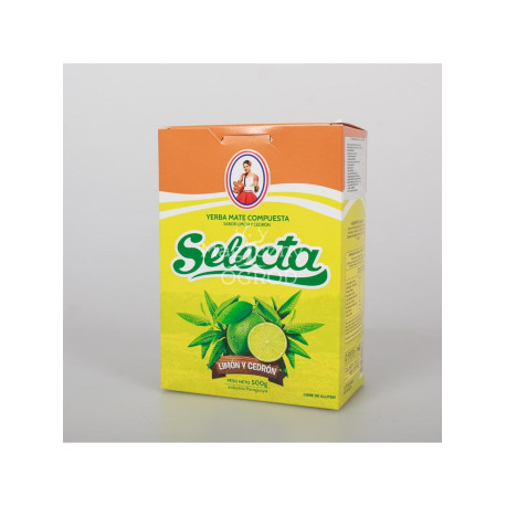 Yerba Mate Selecta Limon-Cedron – 500g