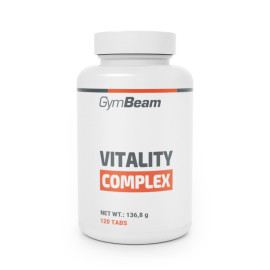 Vitalitätskomplex – GymBeam – unaromatisiert – 120 Tab.