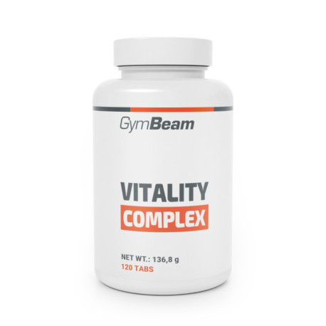 Vitalitätskomplex – GymBeam – unaromatisiert – 120 Tab.