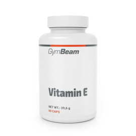 Vitamin E (Tocopheryl) – GymBeam – unaromatisiert – 60 Säckchen.