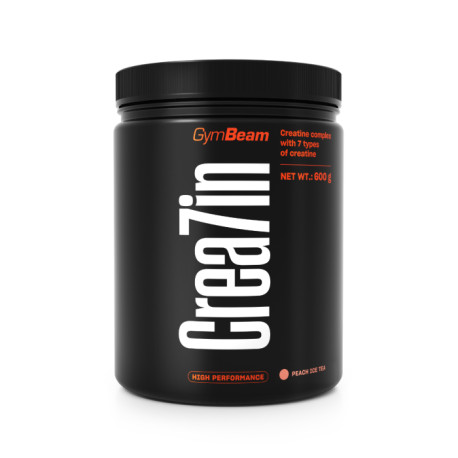 Kreatin Crea7in - GymBeam - Pfirsich-Eistee - 600 g