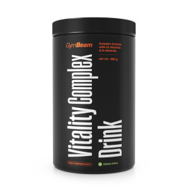 Vitality Complex Drink – GymBeam – Green Apple – 360 g