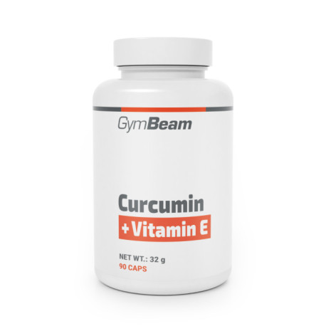 Curcumin + Vitamin E - GymBeam - 90 Säckchen.