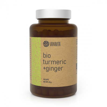 BIO Kurkuma + Ingwer - VanaVita - 90 Beutel.