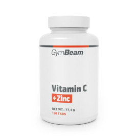 Vitamin C + Zink – GymBeam – 120 Tabletten.
