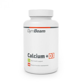 Kalzium + Vitamin D3 - GymBeam - 120 Säckchen.