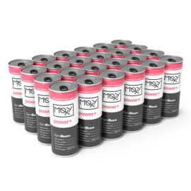 MOXY power+ Energy Drink 330 ml - GymBeam - Erdbeerlimonade