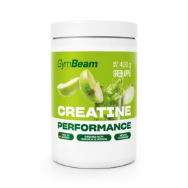 Creatine Monohydrate+ - GymBeam - Green Apple - 400 g