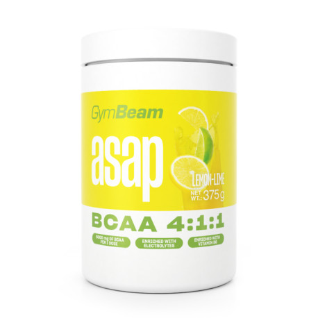 ASAP BCAA - GymBeam - Lemon Lime - 375 g
