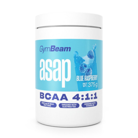 ASAP BCAA - GymBeam - Blue Raspberry - 375 g