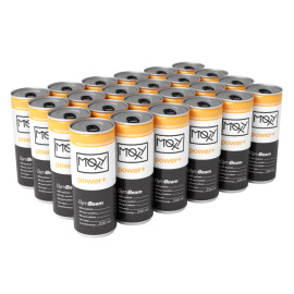 MOXY power+ Energydrink 330 ml - GymBeam - Mango-Passionsfrucht