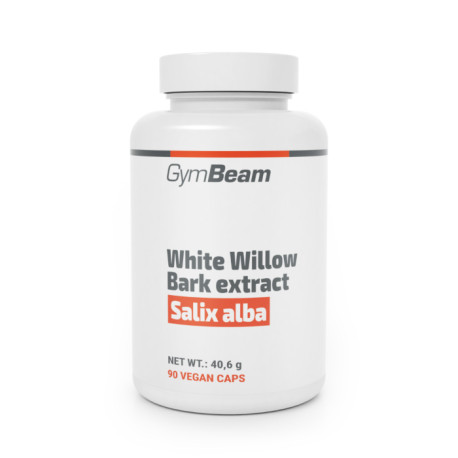 Extrakt aus weißer Weidenrinde – GymBeam – 90 Säckchen.