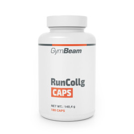 RunCollg® hydrolysiertes Kollagen mit Vitamin C - GymBeam - 180 Säckchen.