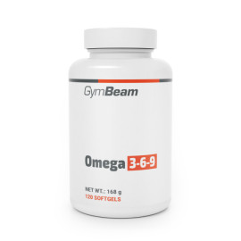 Omega 3-6-9 - GymBeam - 120 Kapseln.