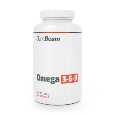 Omega 3-6-9 - GymBeam - 240 Kappen