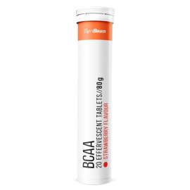 Sparkling BCAA – GymBeam – Erdbeere – 20 Tabs.