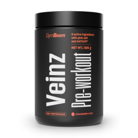 Veinz Pre-workout - GymBeam - Kiwi-Erdbeere - 500 g
