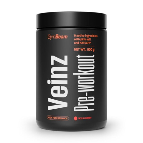 Veinz Pre-workout - GymBeam - Wild Cherry - 500 g