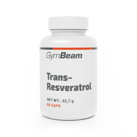 Trans-Resveratrol – GymBeam – 60 Kappen.
