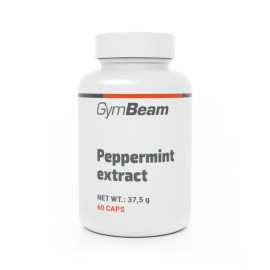 Pfefferminzextrakt – GymBeam – 60 Säckchen.