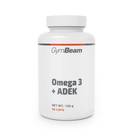 Omega 3 + ADEK - GymBeam - 90 Kapseln