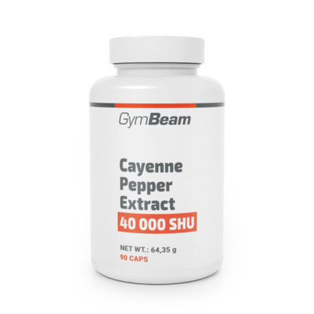 Cayennepfeffer-Extrakt – GymBeam – 90 Säckchen.