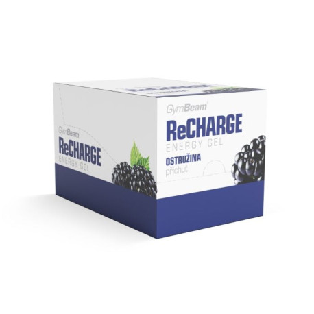ReCharge Gel - GymBeam - Blackberry - 16 x 75 g