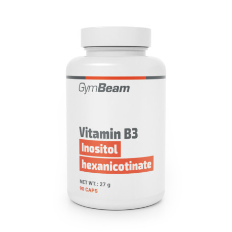 Flush-freies Niacin (Vitamin B3) – GymBeam – 90 Säckchen.