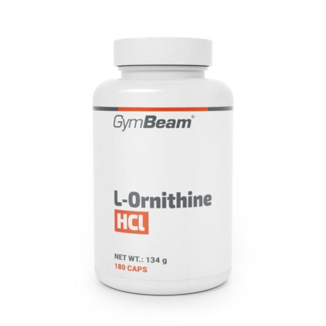 L-Ornithin HCl - GymBeam - 180 Poches.