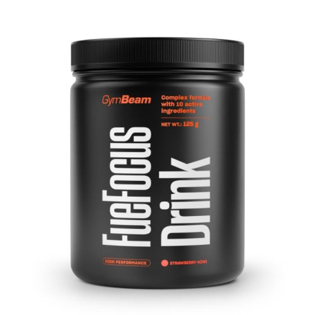 FueFocus Drink - GymBeam - Kiwi Erdbeere - 125 g