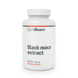 Schwarzer Maca – GymBeam – 90 Taschen.