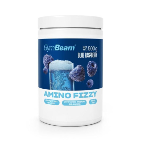 Amino Fizzy – GymBeam – Blauer Himbeer – 500 g