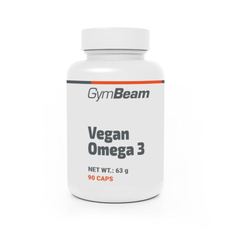Veganes Omega 3 - GymBeam - 90 Kapseln.