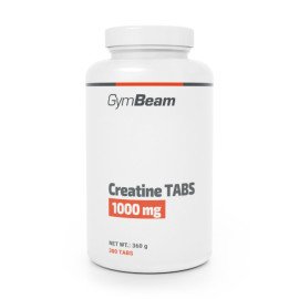 Kreatin TABS 1000 mg - GymBeam - 300 Tabletten.