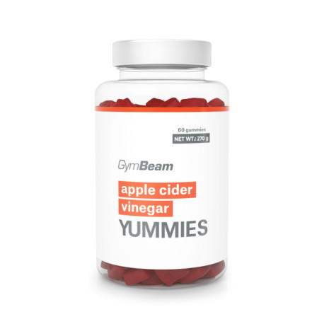 Apfelessig Yummies - GymBeam - 60 Säckchen.