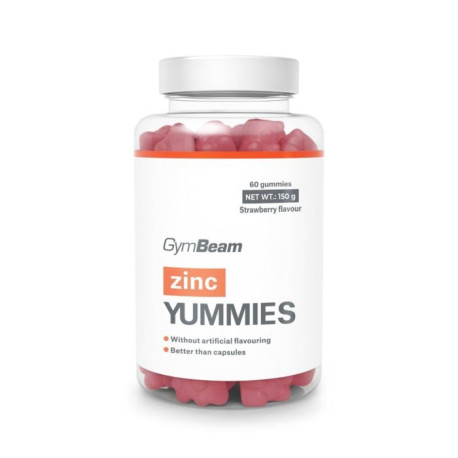 Zinc Yummies - GymBeam - 60 Kapseln.
