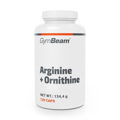 Arginin + Ornithin - GymBeam - 120 Taschen