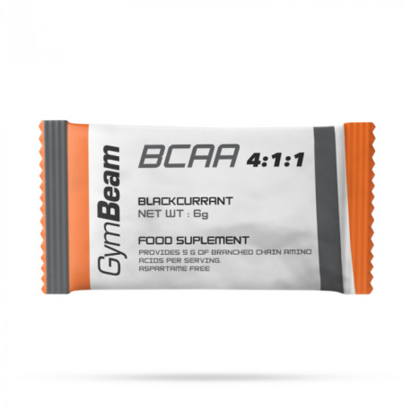 BCAA 4:1:1 Instant - GymBeam - Blackcurrant - 6 g