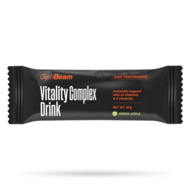 Vitality Complex Drink – GymBeam – Green Apple – 12 g