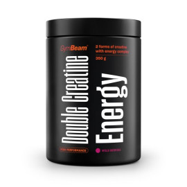 Kreatin Double Energy – GymBeam – Waldfrüchte – 350 g