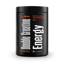 Kreatin Double Energy – GymBeam – Blue Raspberry – 350 g