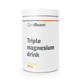 Triple Magnesium Drink – GymBeam – Lemon Lime – 360 g