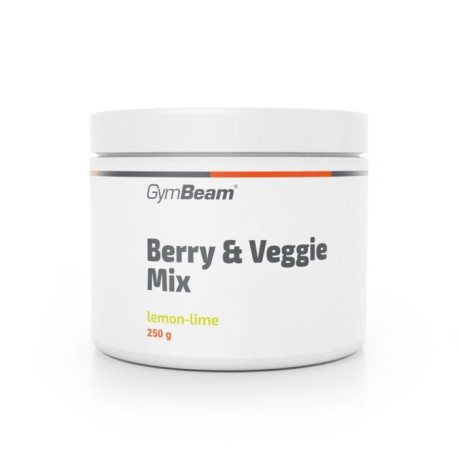 Beeren- und Gemüsemischung – GymBeam – Zitronenlimette – 250 g