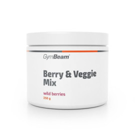 Beeren- und Gemüsemischung – GymBeam – Waldfrüchte – 250 g