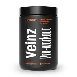 Veinz Pre-Workout – GymBeam – Blood Orange – 500 g