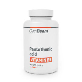 Pantothensäure (Vitamin B5) – GymBeam – 60 Säckchen.