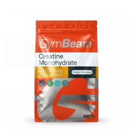 100% Kreatin Monohydrat - GymBeam - Mango Passion Fruit - 500 g